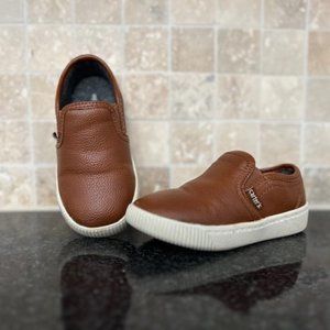 Carters brown kids dress shoes